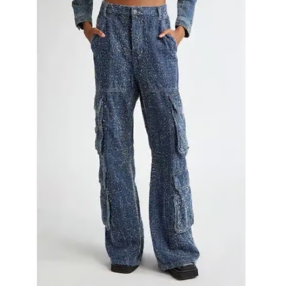 Diesel Denim - Diesel d-sire buckle style cargo jeans